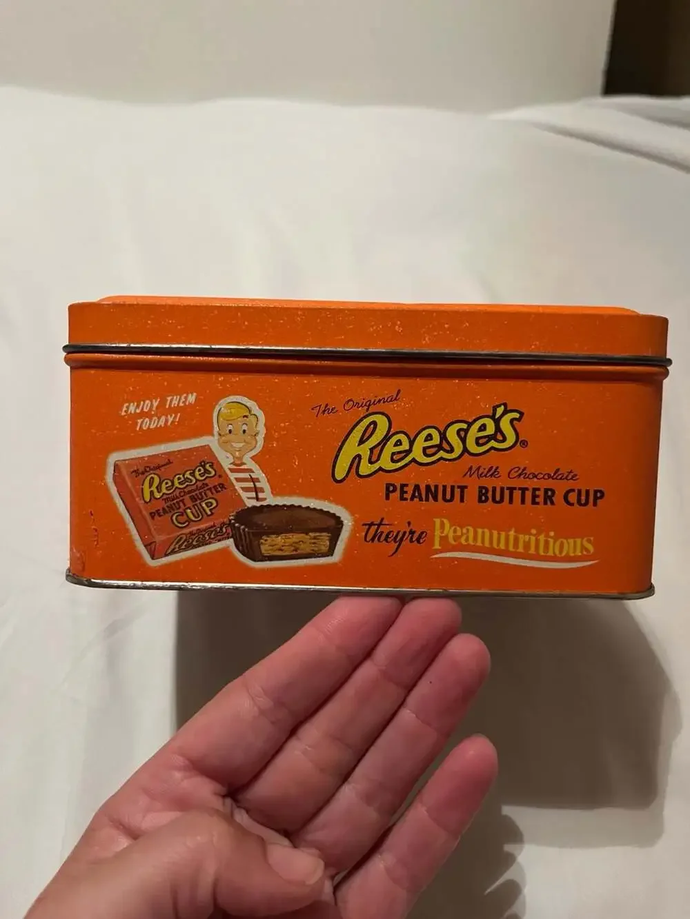 Hershey's Millennium Series Canister #3 Reese's Peanutritious Tin